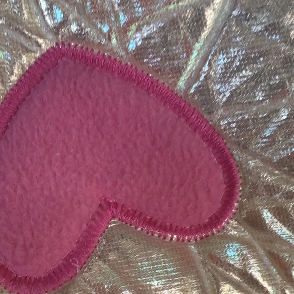 Old Navy Plush Pink Fleece Plush Butterfly Kids Costume Shiny‎ Pink Heart Wings